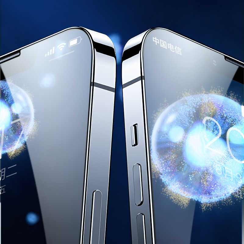 Apple iPhone 13 Pro Max Benks 0.3mm V Pro Full Curved Ekran Koruyucu Siyah