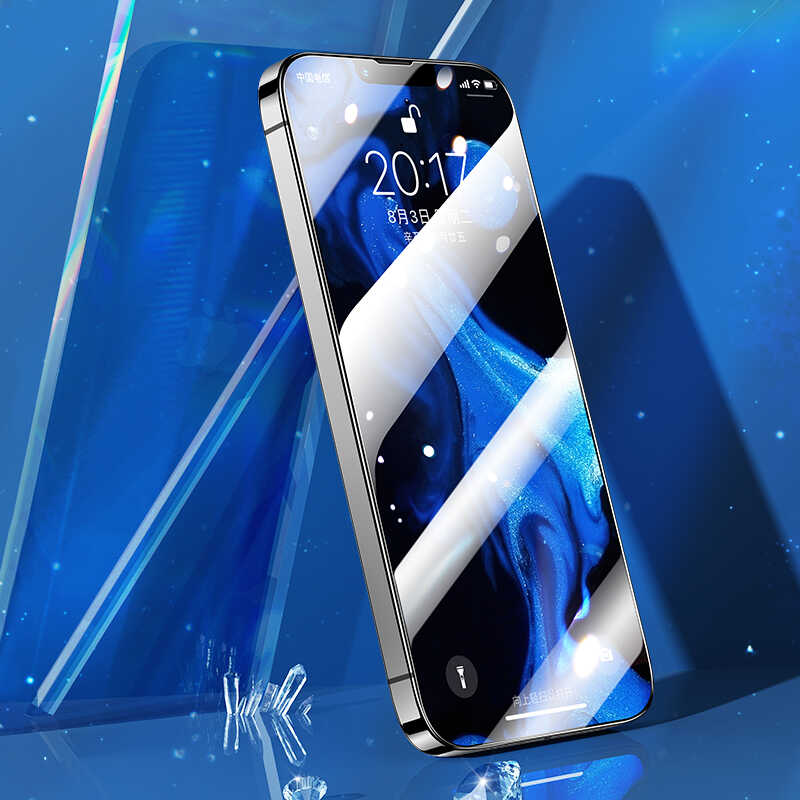 Apple iPhone 13 Pro Max Benks 0.3mm V Pro Full Curved Ekran Koruyucu Siyah