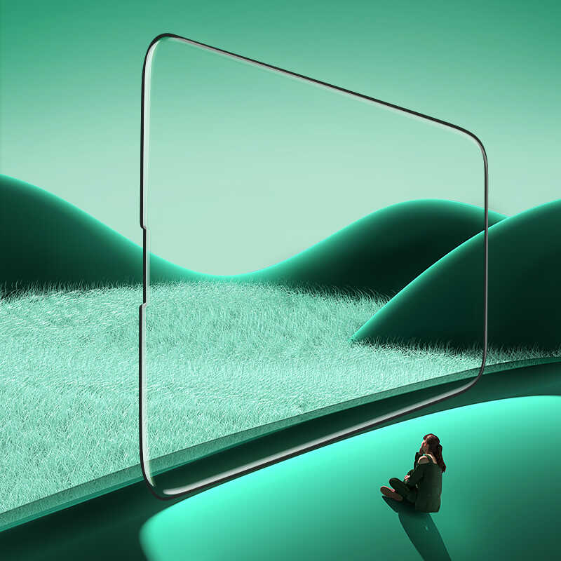 Apple iPhone 13 Pro Max Benks V Pro Green Light Ekran Koruyucu Renksiz