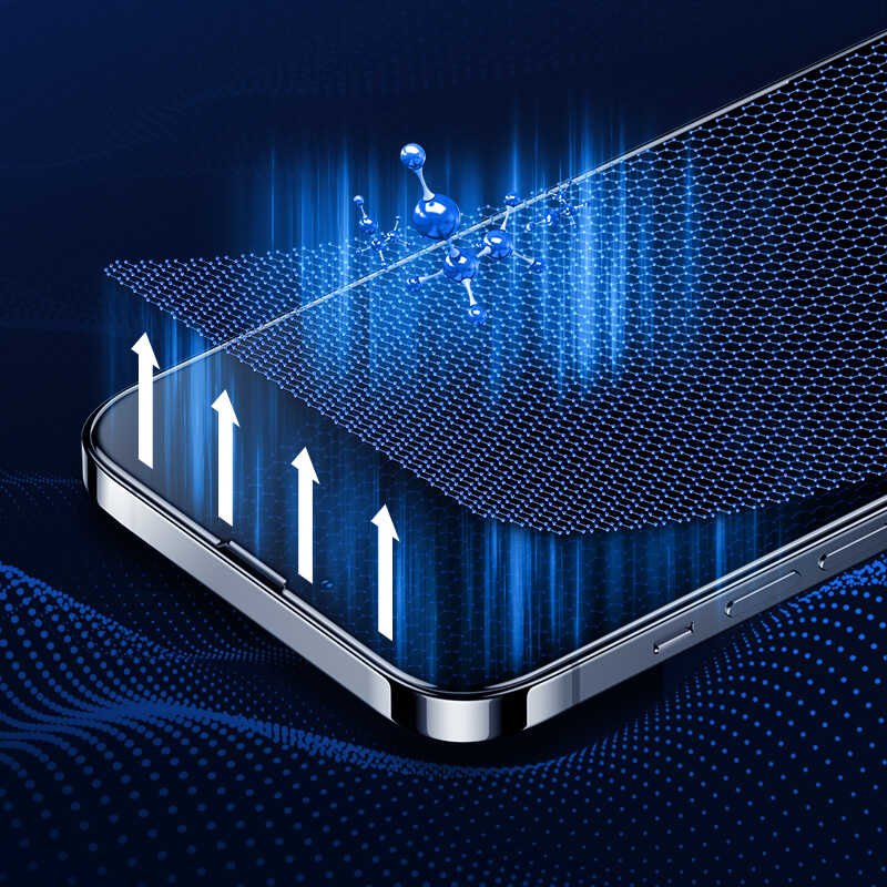 Apple iPhone 13 Pro Max Benks V Pro Matte Ekran Koruyucu Siyah
