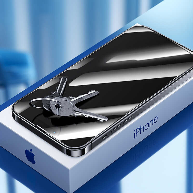 Apple iPhone 13 Pro Max Benks V Pro Privacy Ekran Koruyucu Siyah