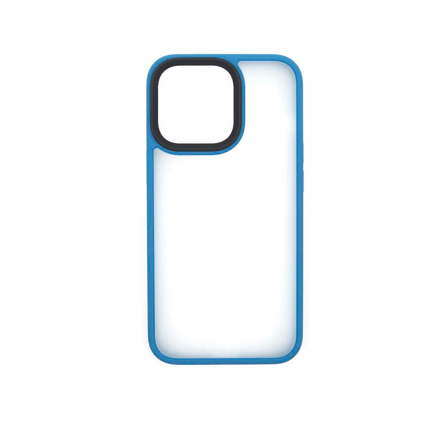 Apple iPhone 13 Pro Max Kılıf Benks Magic Hybrid Kapak Gri