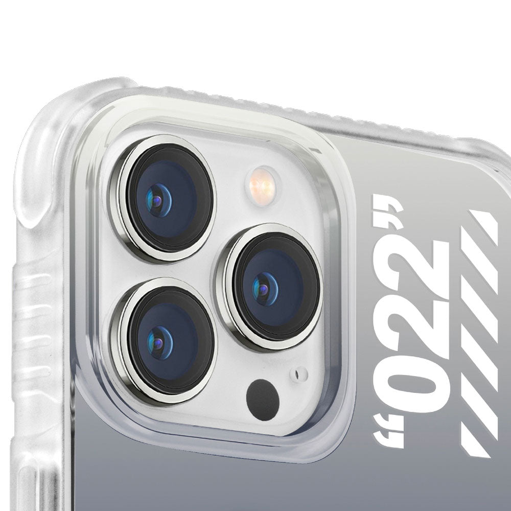 Apple iPhone 13 Pro Max Kılıf SkinArma Standlı Şeffaf Tasarımlı Taihi Kobai Kapak Siyah