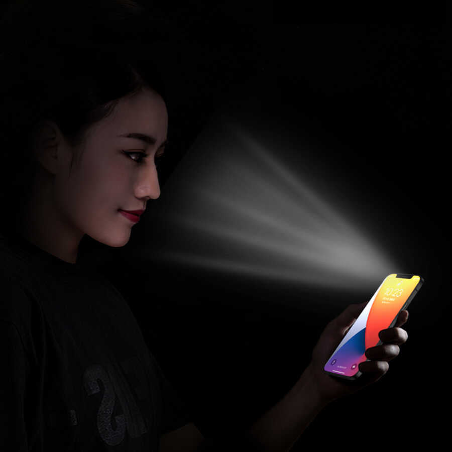 Apple iPhone 13 Wiwu iVista Super Hardness Ekran Koruyucu Siyah