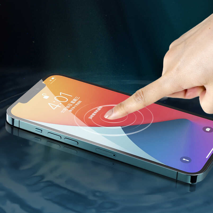 Apple iPhone 13 Wiwu iVista Super Hardness Ekran Koruyucu Siyah