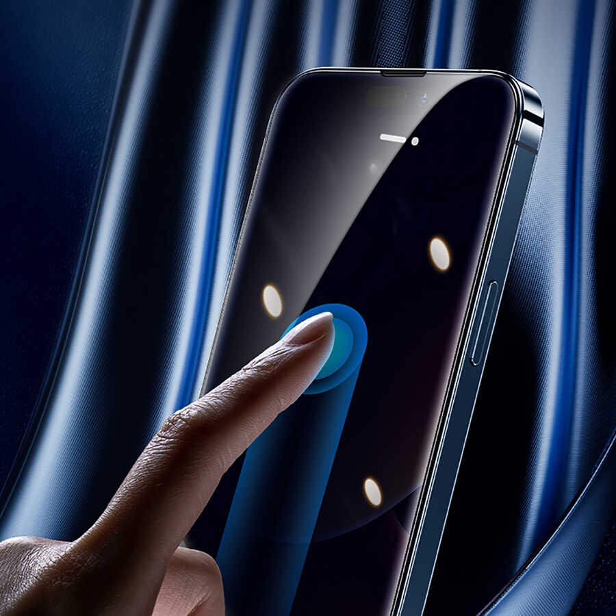 Apple iPhone 14 Plus Benks V Pro Plus Privacy Hayalet Ekran Koruyucu Siyah