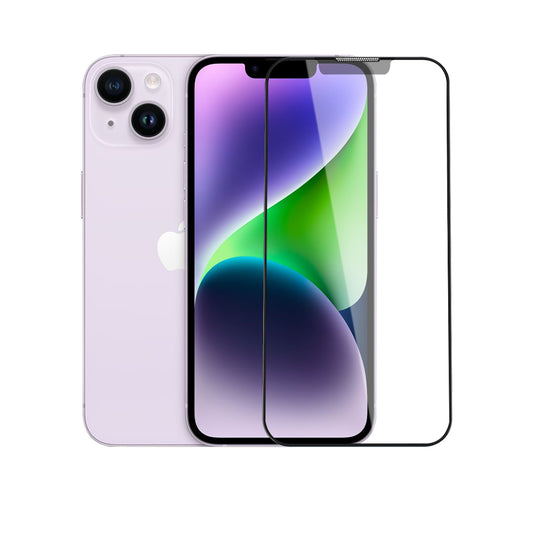Apple iPhone 14 Plus Wiwu iVista Screen Matte Ultra Güçlü Temperli Mat Ekran Koruyucu Siyah