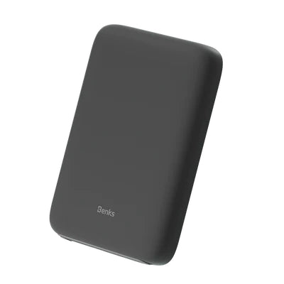 Apple iPhone 14 Pro Benks Grand Combo 5in1 Aksesuar Seti Kılıf-Ekran Koruyucu-Lens Koruyucu-Kablo-Powerbank Siyah