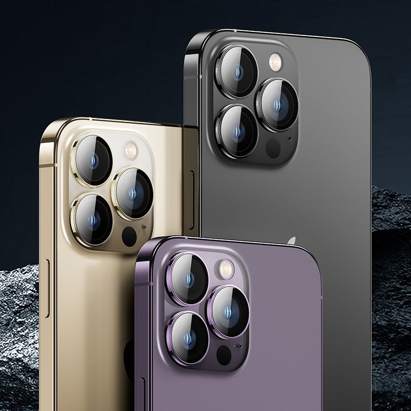 Apple iPhone 14 Pro Benks King Kong PVD Kamera Lens Koruyucu Siyah