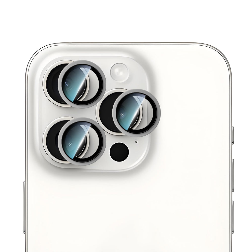Apple iPhone 14 Pro CaseWorld Alloy Serisi Oleofobik Anti Reflective Kamera Lens Koruyucu