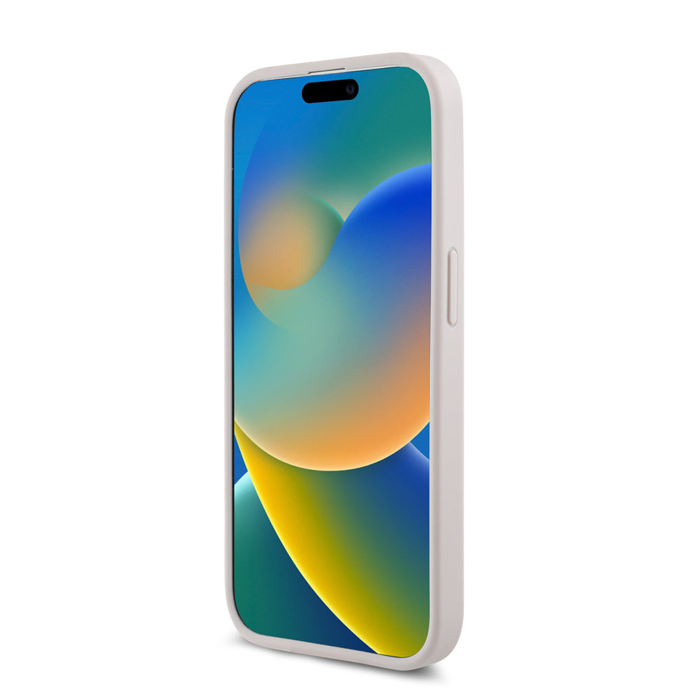 Apple iPhone 14 Pro Kılıf Guess Orjinal Lisanslı Magsafe Şarj Özellikli Small 4G Classic Kapak Siyah