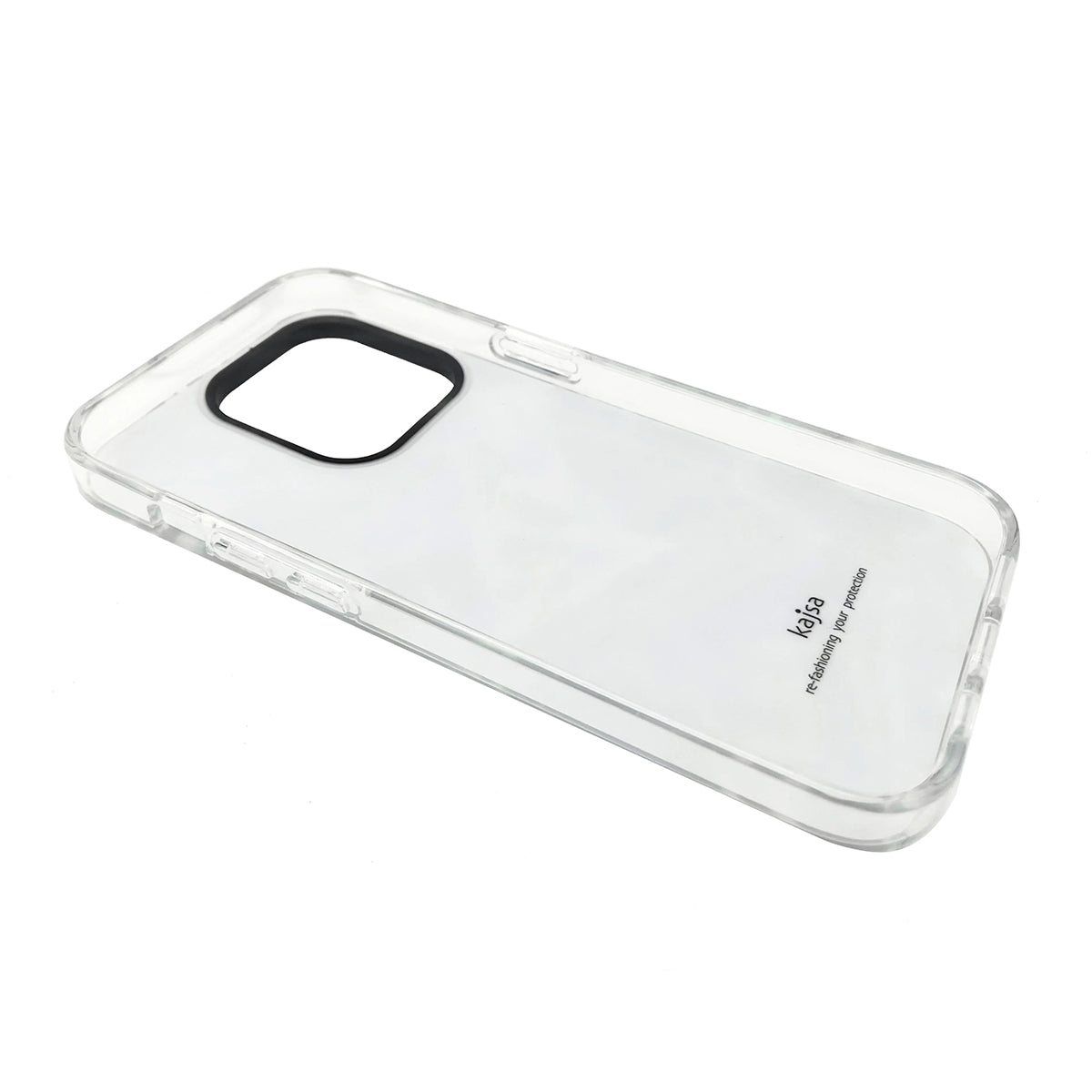 Apple iPhone 14 Pro Kılıf HD Desenli Kajsa Shield Plus Flower Graphic Serisi Kapak Siyah