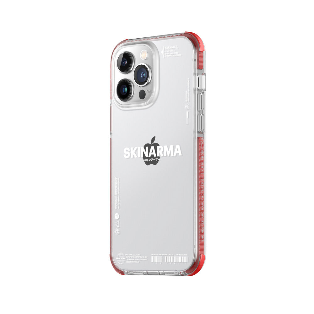 Apple iPhone 14 Pro Kılıf SkinArma Şeffaf Airbag Tasarımlı Iro Kapak Siyah