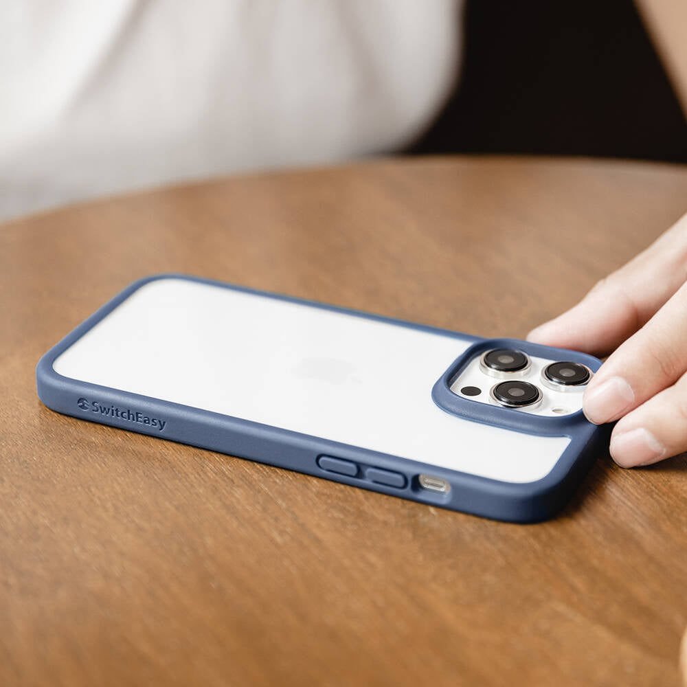 Apple iPhone 14 Pro Kılıf Ultra İnce Şok Önleyicili Lisanslı Switcheasy Aero Plus Kapak Siyah