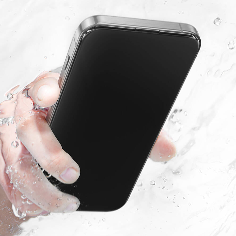 Apple iPhone 14 Pro Max Benks Glass Warrior HD 0.3mm Cam Ekran Koruyucu + Kolay Uygulama Aparatlı Siyah