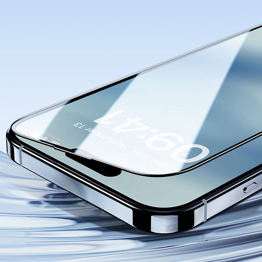 Apple iPhone 14 Pro Max Benks Ultra Shield 0.4mm Ekran Koruyucu + Kolay Uygulama Aparatlı Siyah