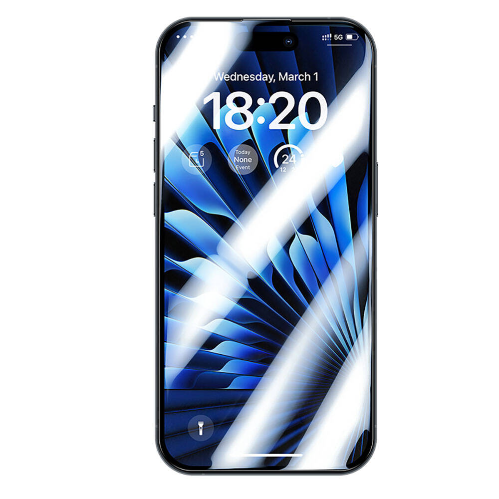 Apple iPhone 14 Pro Max Benks V Pro Safir Shield Ekran Koruyucu + Kolay Uygulama Aparatlı Siyah