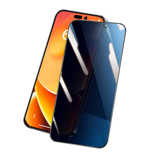 Apple iPhone 14 Pro Max Benks Yeni Seri V Pro Plus Privacy Hayalet Ekran Koruyucu Siyah