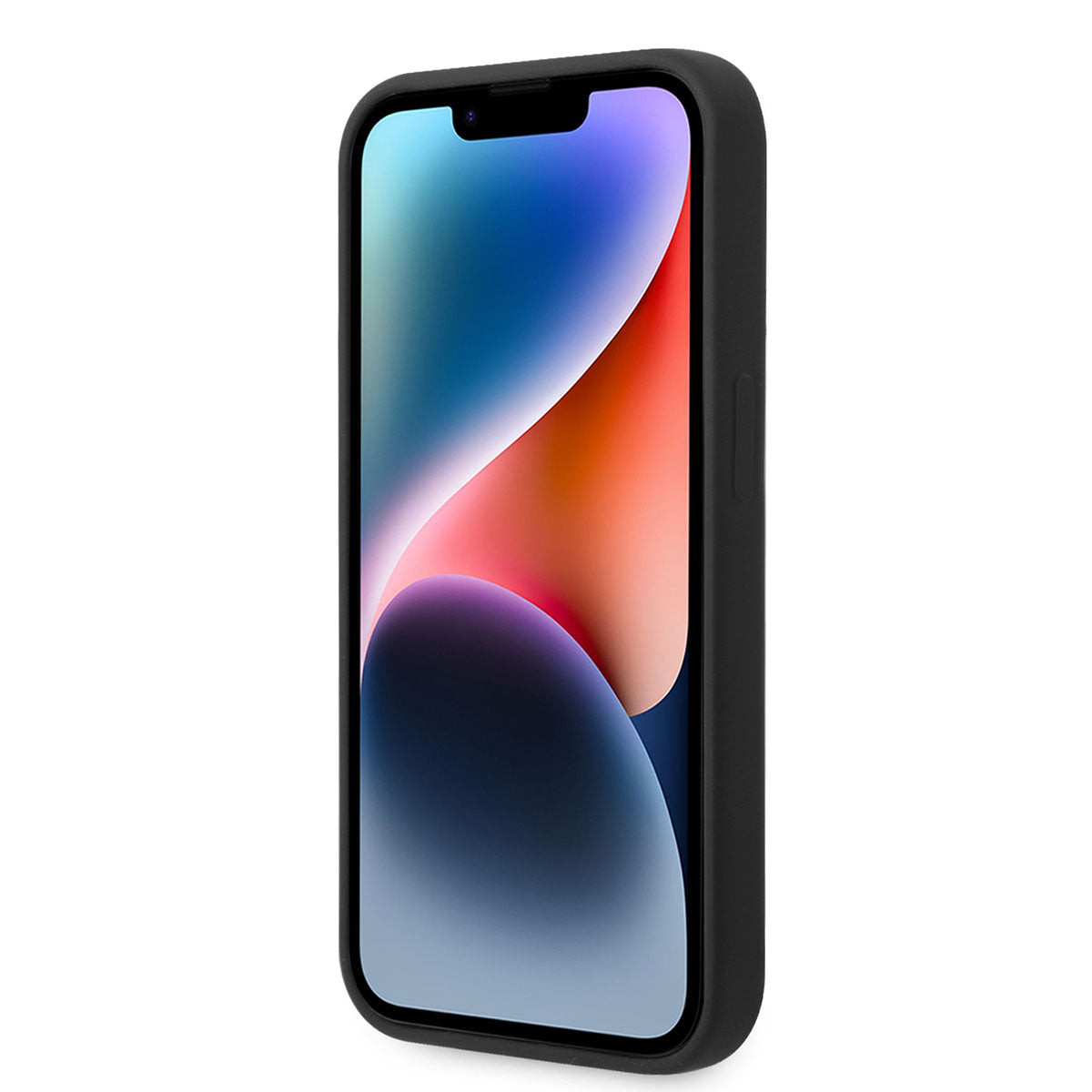 Apple iPhone 14 Pro Max Kılıf Karl Lagerfeld Magsafe Şarj Özellikli Silikon Karl Dizayn Kapak Siyah