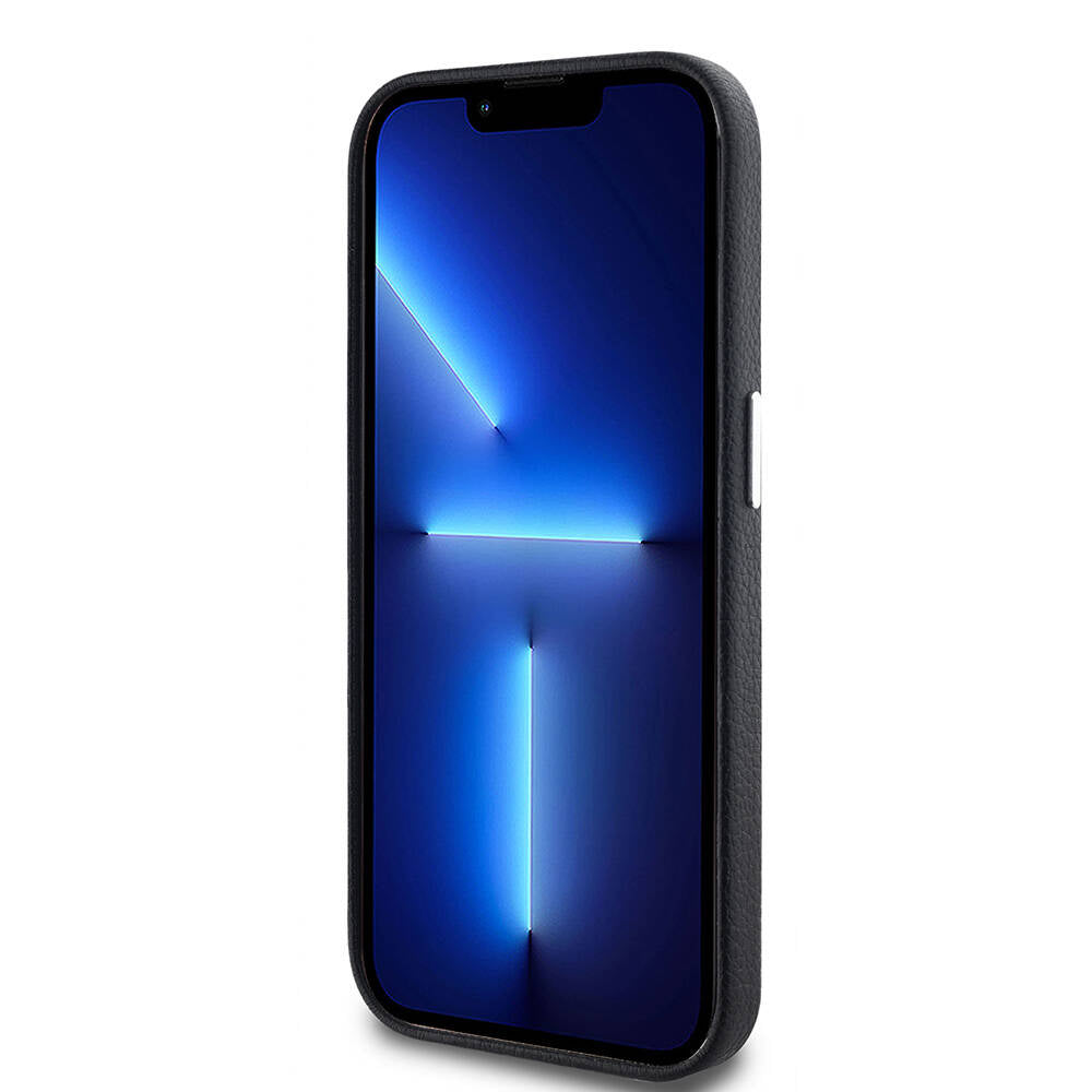 Apple iPhone 14 Pro Max Kılıf Karl Lagerfeld Orjinal Lisanslı KL Yazılı Hotel Kapak Siyah