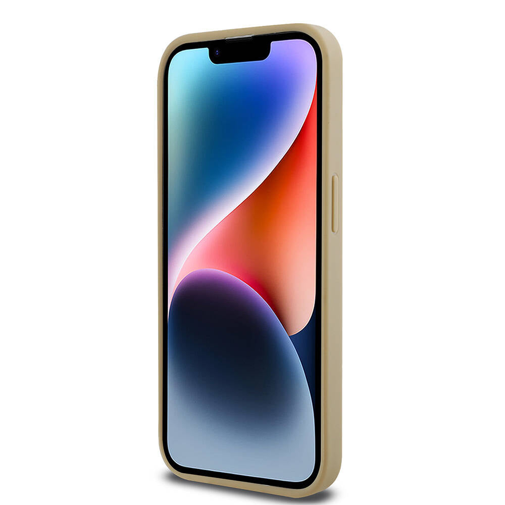 Apple iPhone 14 Pro Max Kılıf Karl Lagerfeld Orjinal Lisanslı Magsafe Şarj Özellikli KL Yazılı Hot Stamp Kapak Siyah