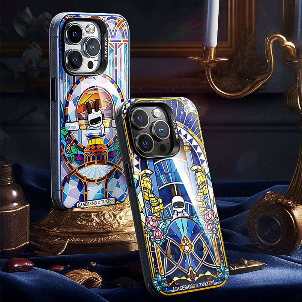 Apple iPhone 14 Pro Max Kılıf Magsafe Şarj Özellikli Benks Casebang Memory & Meditation Kapak Siyah