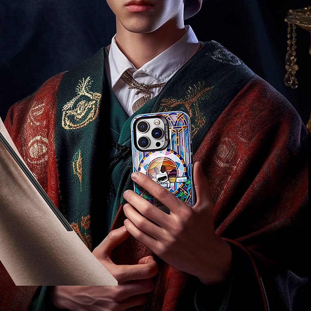 Apple iPhone 14 Pro Max Kılıf Magsafe Şarj Özellikli Benks Casebang Memory & Meditation Kapak Siyah