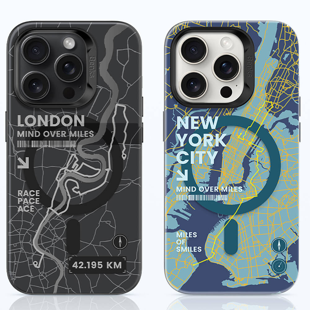 Apple iPhone 14 Pro Max Kılıf Magsafe Şarj Özellikli Benks City Serisi Kapak Siyah