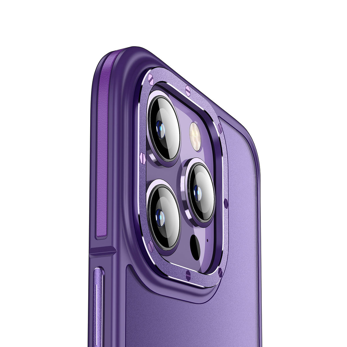 Apple iPhone 14 Pro Max Kılıf Magsafe Şarj Özellikli Mat Görünümlü Wlons Vevo Kapak Sarı