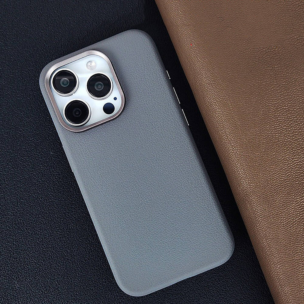 Apple iPhone 14 Pro Max Kılıf M-safe Şarj Özellikli PU Deri Zore Adora Kapak Siyah