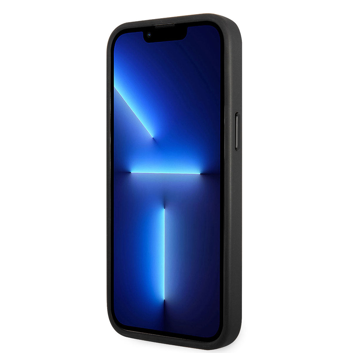 Apple iPhone 14 Pro Max Kılıf TUMI Deri Ve Hakiki Alüminyum Kartlıklı Dizayn Kapak Siyah