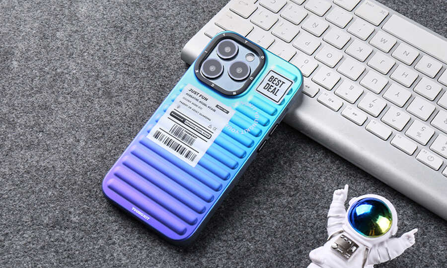 Apple iPhone 14 Pro Max Kılıf YoungKit The Secret Color Serisi Kapak Turuncu