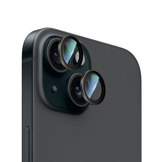 Apple iPhone 15 Plus CaseWorld Alloy Serisi Oleofobik Anti Reflective Kamera Lens Koruyucu