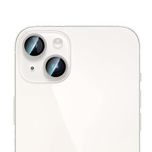 Apple iPhone 15 Plus CaseWorld Alloy Sparkling Diamond Serisi Taşlı Lens Koruyucu