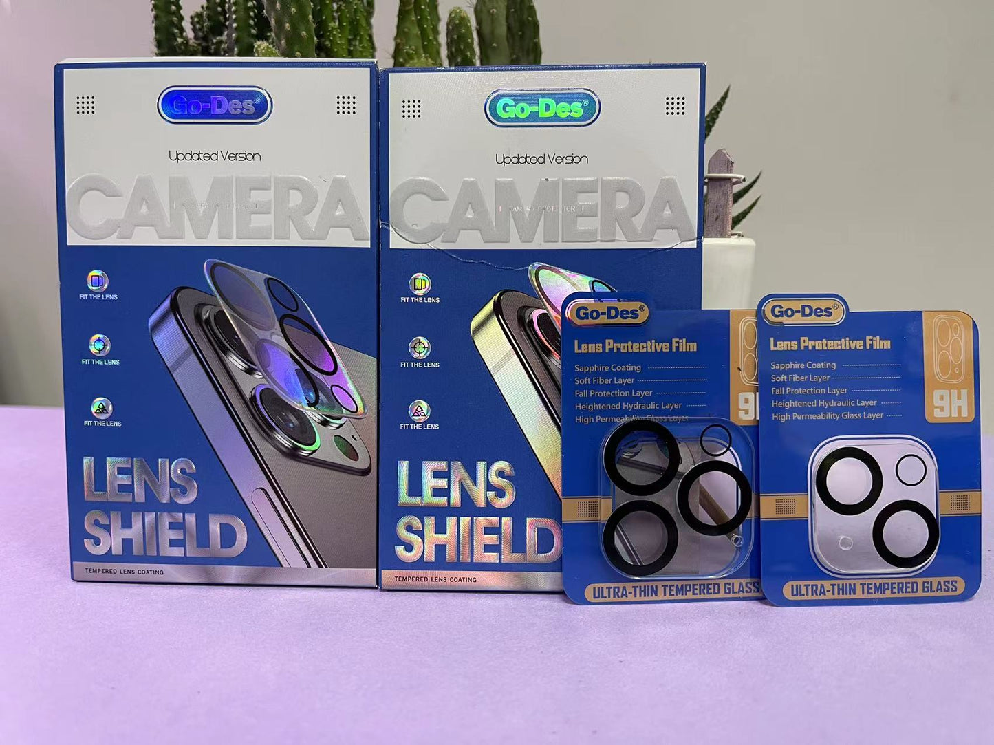 Apple iPhone 15 Plus Go Des Lens Shield CL-14 Kamera Lens Koruyucu Renksiz
