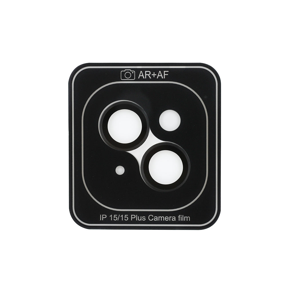 Apple iPhone 15 Plus Guess Orjinal Lisanslı Metal Kamera Lens Koruyucu Gümüş