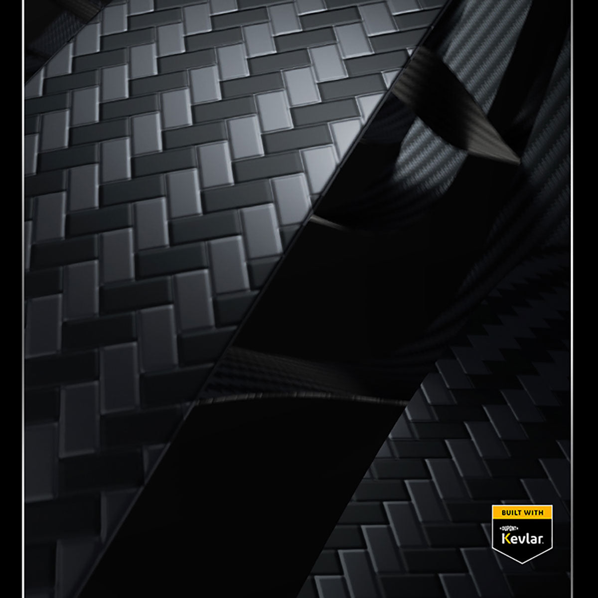 Apple iPhone 15 Plus Kılıf Magsafe Özellikli Karbon Fiber Benks Essential ArmorAir 600D Kevlar Kapak Siyah