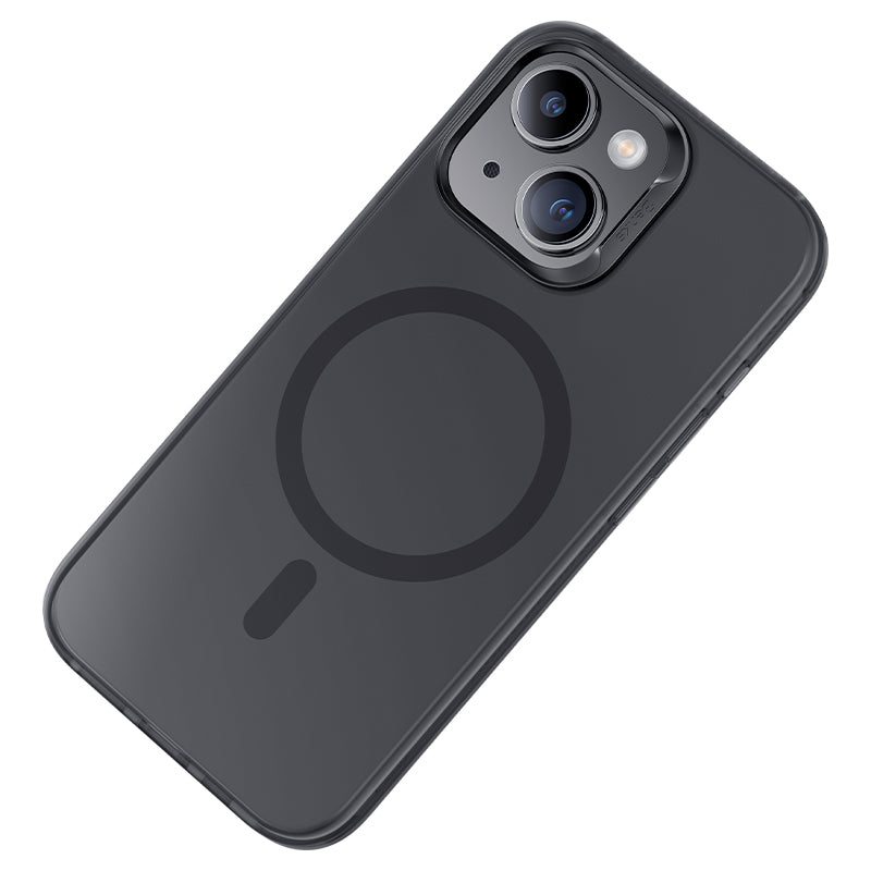 Apple iPhone 15 Plus Kılıf Magsafe Şarj Özellikli Benks Lucid Armor Kapak Siyah