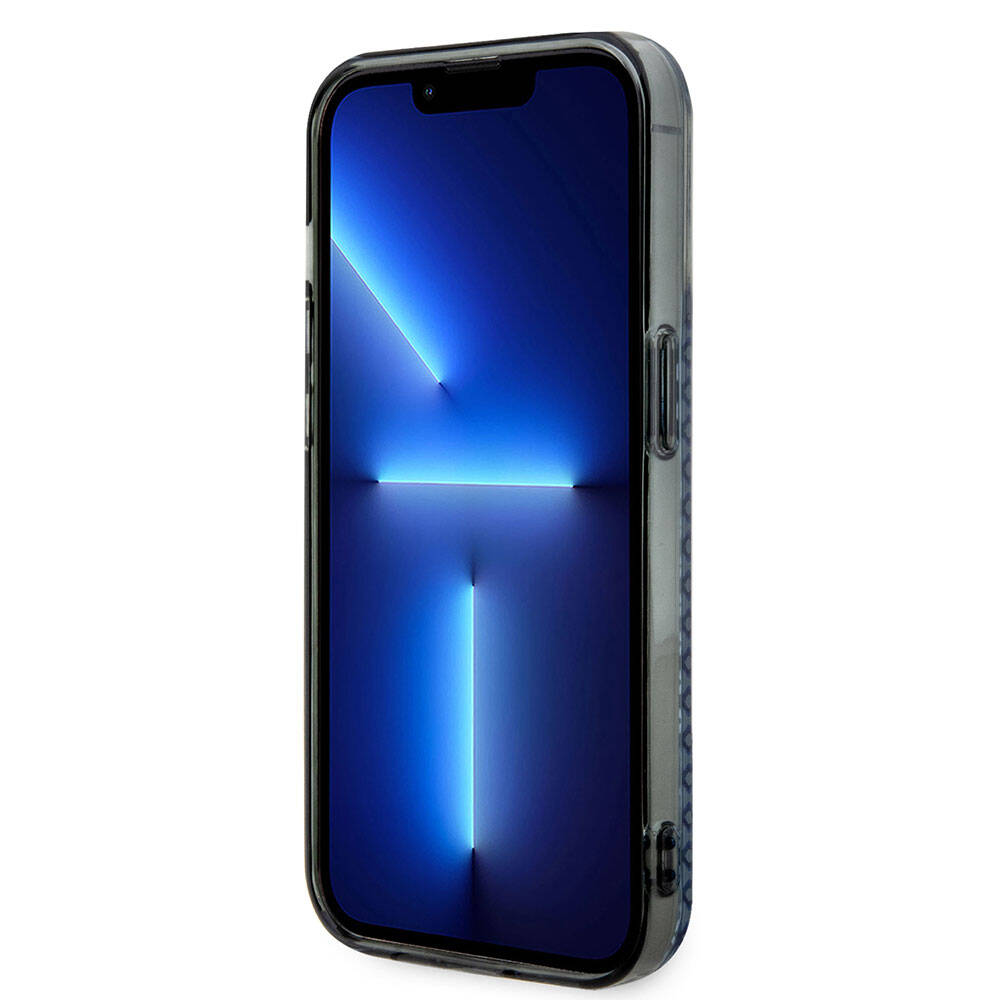 Apple iPhone 15 Pro Kılıf BMW Magsafe Şarj Özellikli Transparan IML Signature Orjinal Lisanslı Kapak Mavi