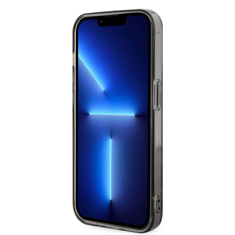 Apple iPhone 15 Pro Kılıf Karl Lagerfeld IML İkonik Monogram Orjinal Lisanslı Kapak Renksiz