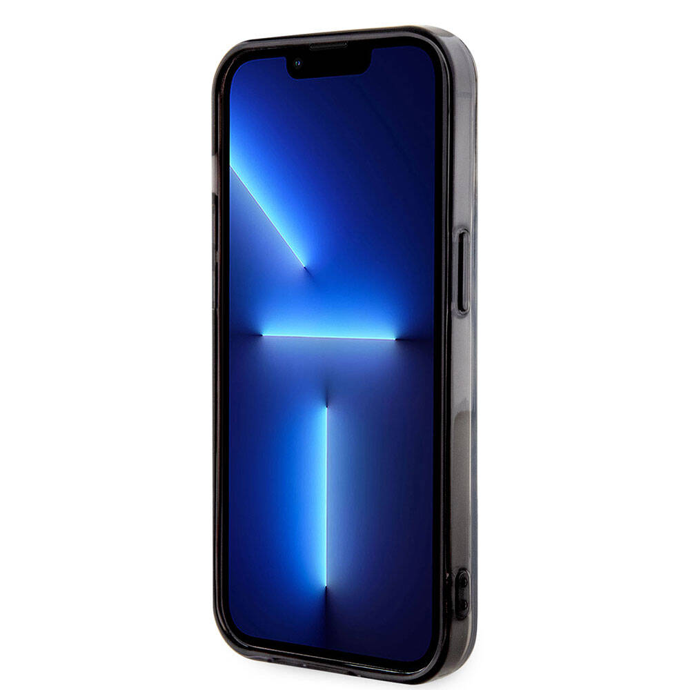 Apple iPhone 15 Pro Kılıf Karl Lagerfeld Magsafe Şarj Özellikli IML Karl Orjinal Lisanslı Kapak Renksiz