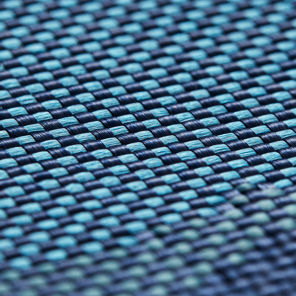 Apple iPhone 15 Pro Kılıf Magsafe Şarj Özellikli Aramid Fiber Pitaka Tactile Woven Starpeak Serisi Over The Horizon Kapak Mavi