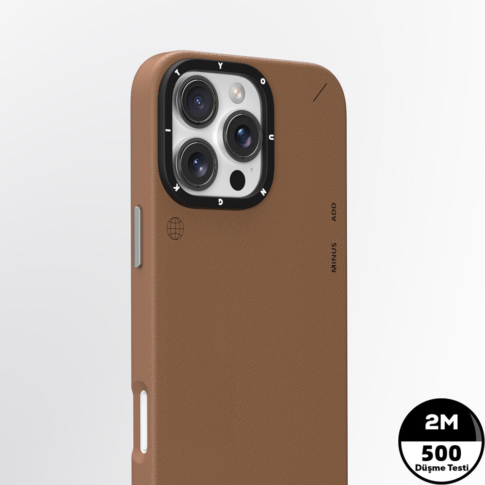 Apple iPhone 15 Pro Kılıf Magsafe Şarj Özellikli Basit Mat Deri Desenli Youngkit Tech Fashion Serisi Kapak Siyah