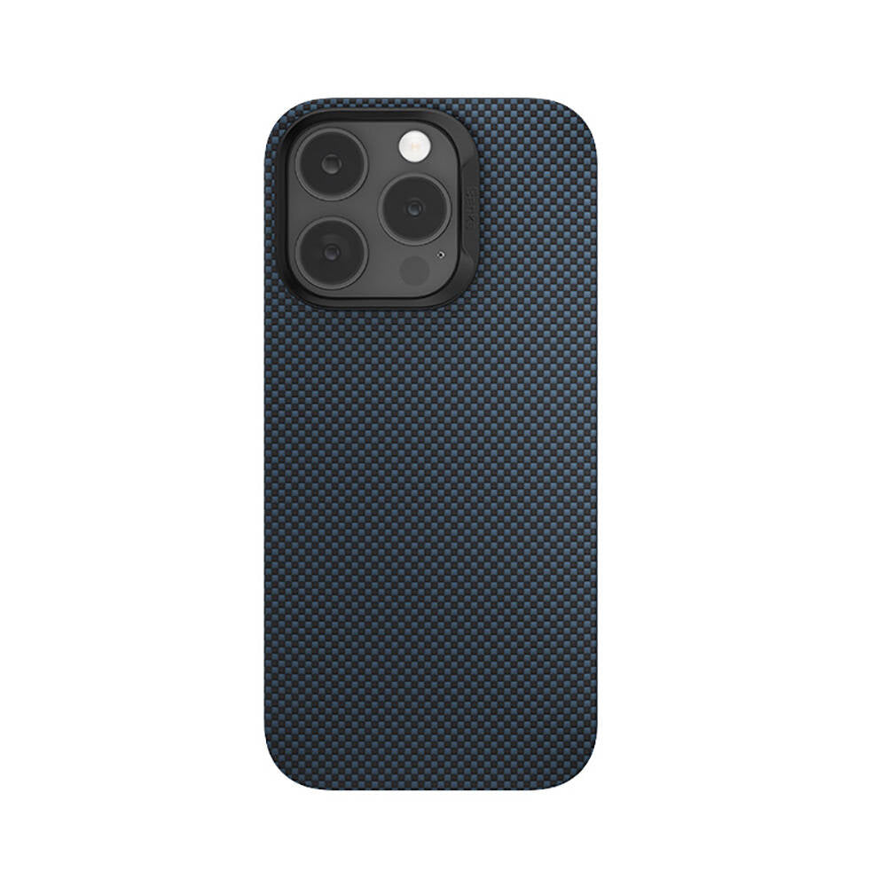 Apple iPhone 15 Pro Kılıf Magsafe Şarj Özellikli Benks ArmorTint Serisi ArmorAir Kevlar Kapak Yeşil