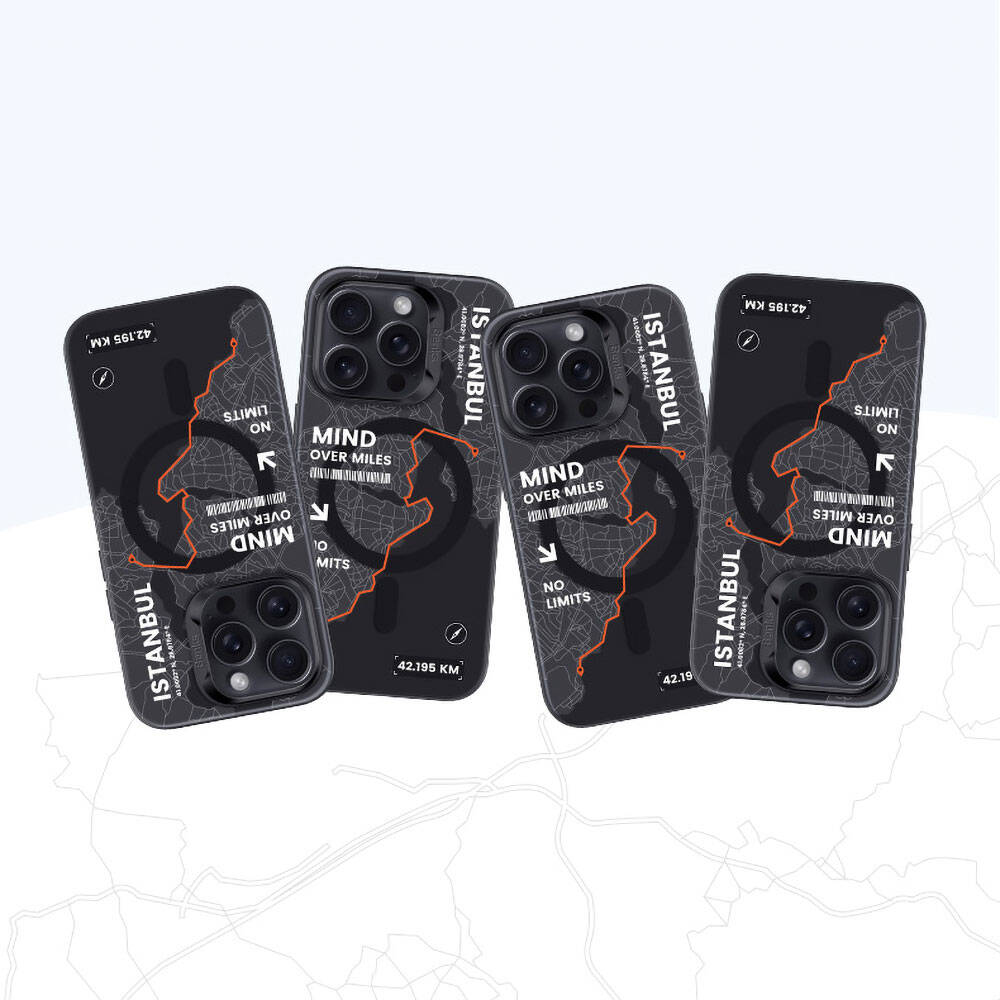 Apple iPhone 15 Pro Kılıf Magsafe Şarj Özellikli Benks City Serisi Kapak Siyah