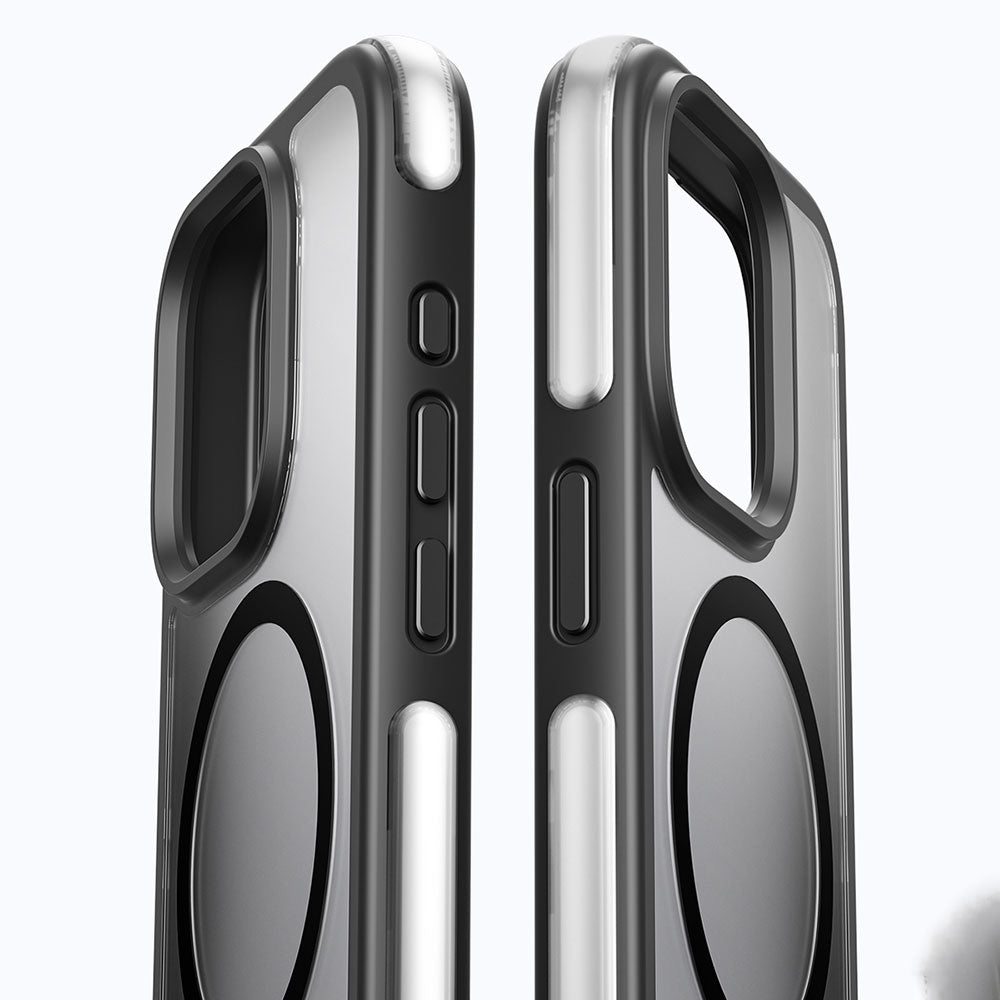 Apple iPhone 15 Pro Kılıf Wiwu ZKK-012 Magsafe Şarj Özellikli Air Cushion Kapak Mavi