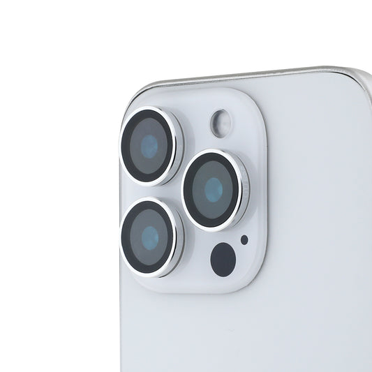 Apple iPhone 15 Pro Max Guess Orjinal Lisanslı Metal Kamera Lens Koruyucu