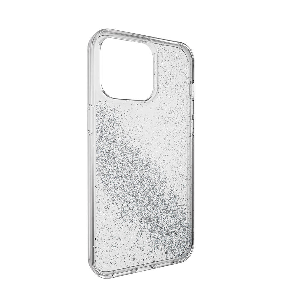 Apple iPhone 15 Pro Max Kılıf Çift Katmanlı IMD Baskılı Bumper Lisanslı Switcheasy Cosmos Comet Kapak Renksiz