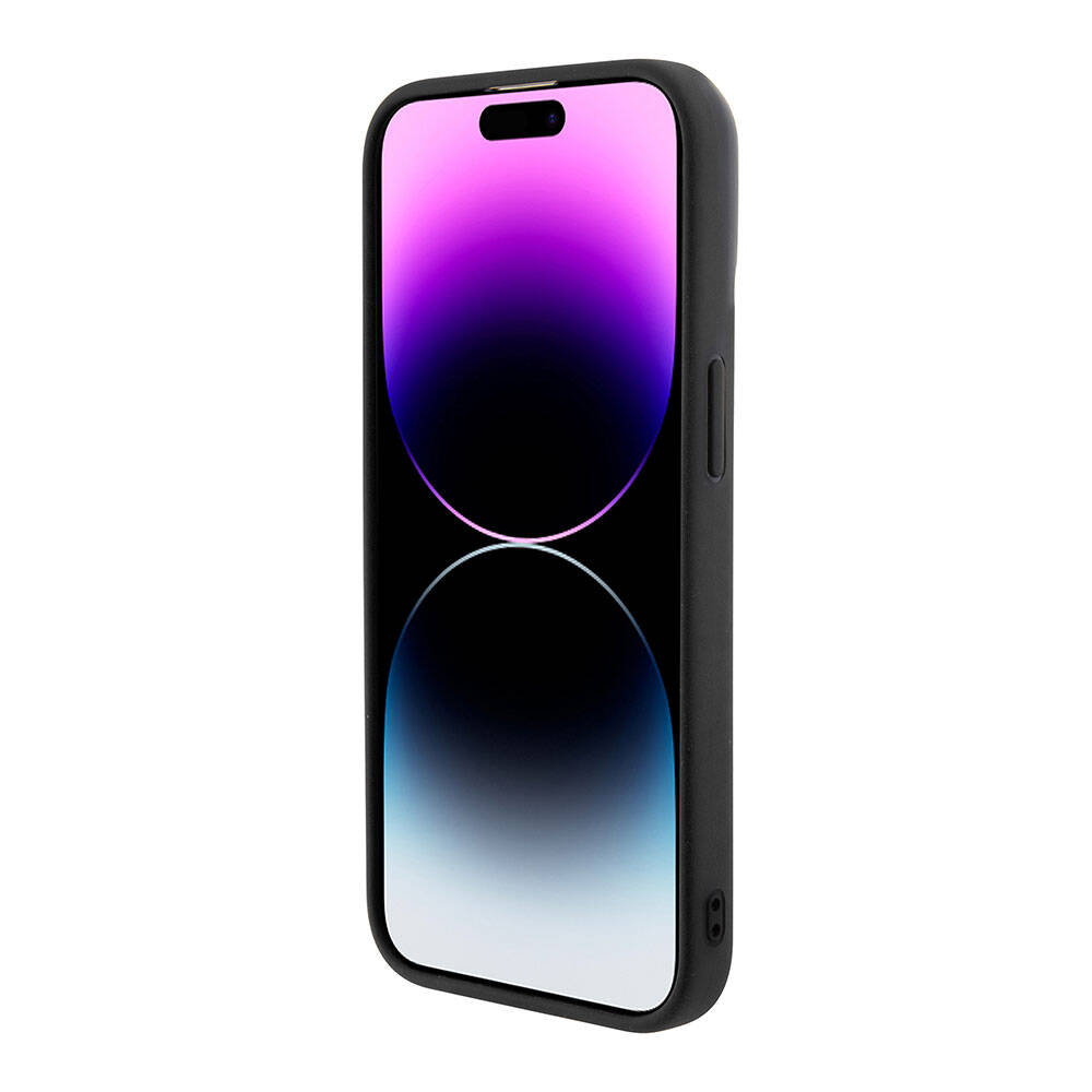 Apple iPhone 15 Pro Max Kılıf Guess Orjinal Lisanslı Yazı Logolu Disco Script Metal Kapak Gold