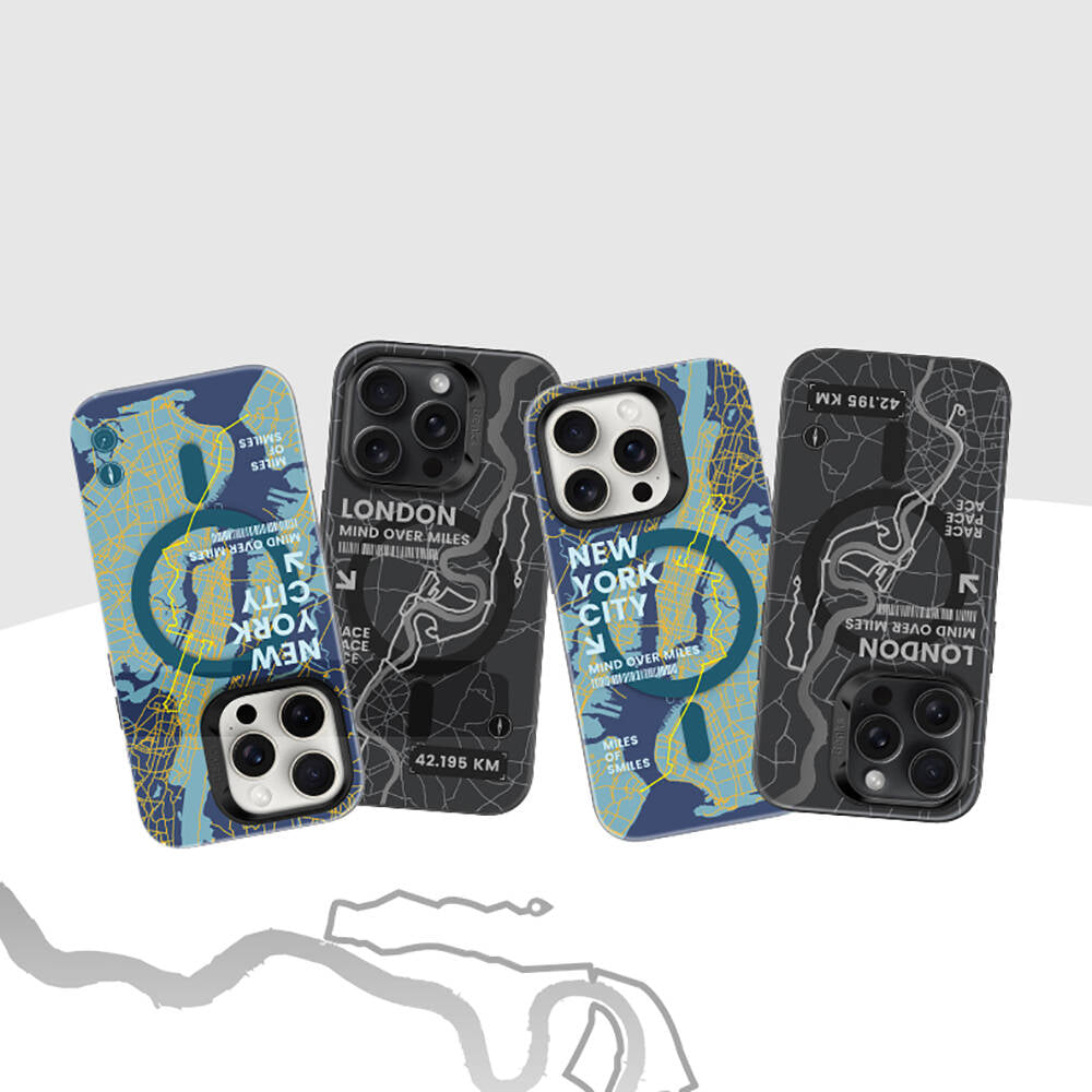 Apple iPhone 15 Pro Max Kılıf Magsafe Şarj Özellikli Benks City Serisi Kapak Siyah